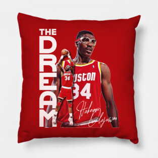 Hakeem 'The Dream' Olajuwon Fan Design Pillow
