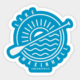 Paddle Lake Maxinhall Magnet
