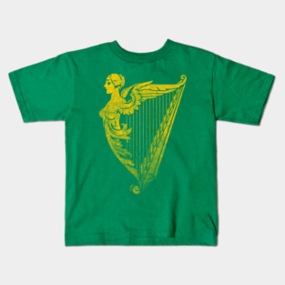 Irish Harp Heraldry Kids T-Shirt