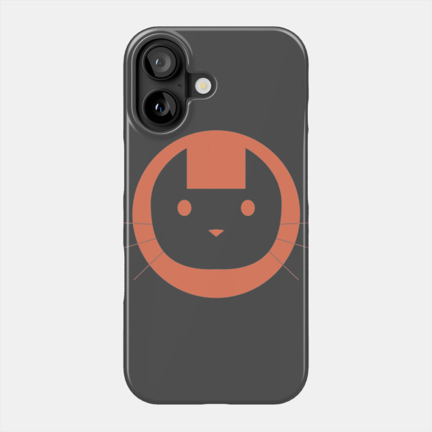CAT INVERT Phone Case by droidmonkey