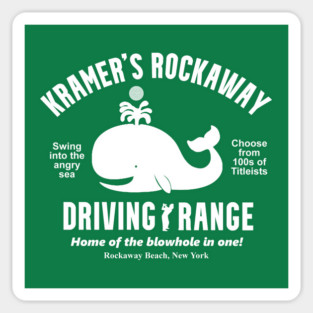 Seinfeld - Kramer's Rockaway Driving Range Sticker