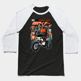 Kamen Rider Comic Cover Baseball T-Shirt