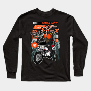 Kamen Rider Comic Cover Long Sleeve T-Shirt