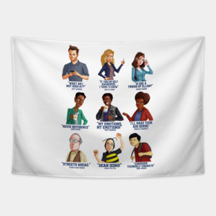 Greendale Year Quotes Tapestry