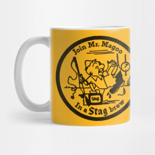 Stag Brew ------- Vintage Beer Lover Gift Mug