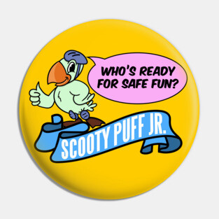 Scooty Puff Jr Pin