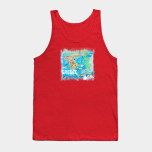 Greece Tank Top