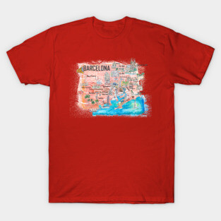 Barcelona, Catalonia T-Shirt