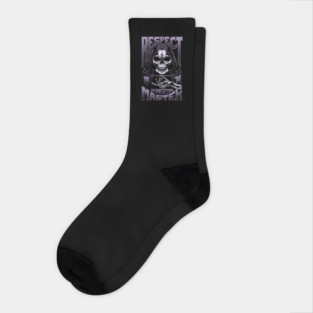 Respect The Dungeon Master - monochrome Socks