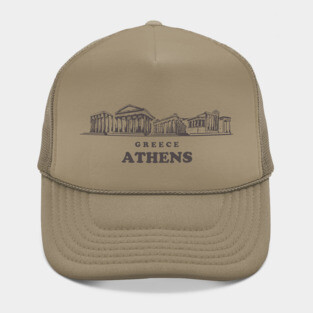 Greece Athens sketch Hat