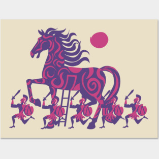 conquered Troy Posters and Art