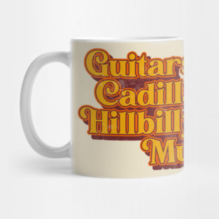 "Guitars...Music" Lyrics Tribute Mug