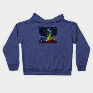 PIZZA WARS Kids Hoodie