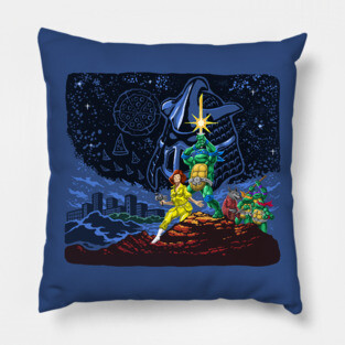 PIZZA WARS Pillow
