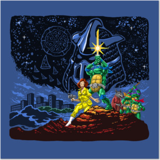 PIZZA WARS Posters and Art