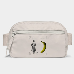 The Olde Joke of a Big Spoon and a Banana Bag