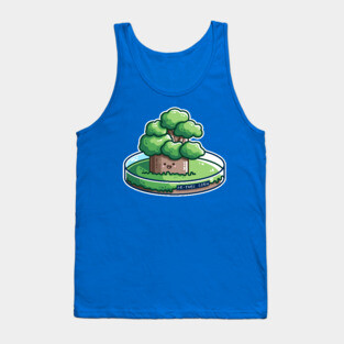 Petri Dish Biology Pun Tank Top