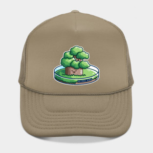 Petri Dish Biology Pun Hat
