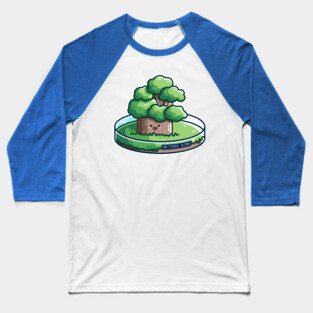 Petri Dish Biology Pun Baseball T-Shirt