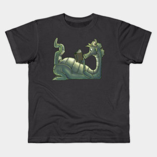 DRAGON READING Kids T-Shirt
