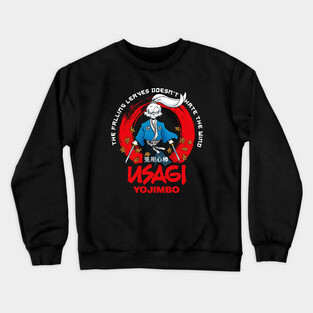 Usagi Yojimbo Falling leaves Crewneck Sweatshirt