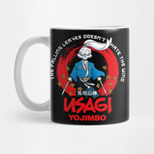 Usagi Yojimbo Falling leaves Mug