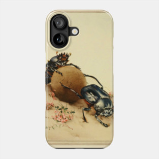 Vintage Dung Beetles Phone Case
