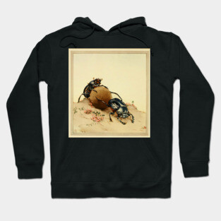 Vintage Dung Beetles Hoodie