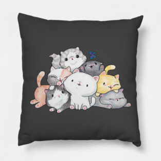 Pile of Kittens Pillow