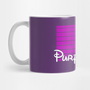 The Magical Purple Wall Mug