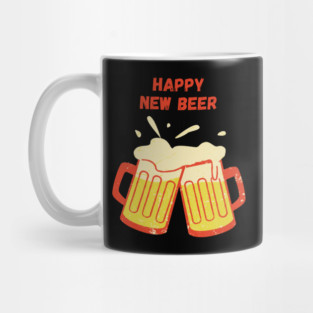 Happy New Beer Mug