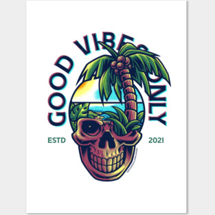 Good Vibes Only Posters and Art