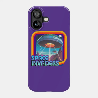 80s retro videogame Phone Case