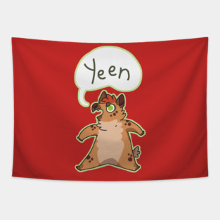 Yeen Hyena Tapestry