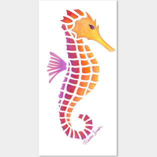 Seahorse Posters and Art