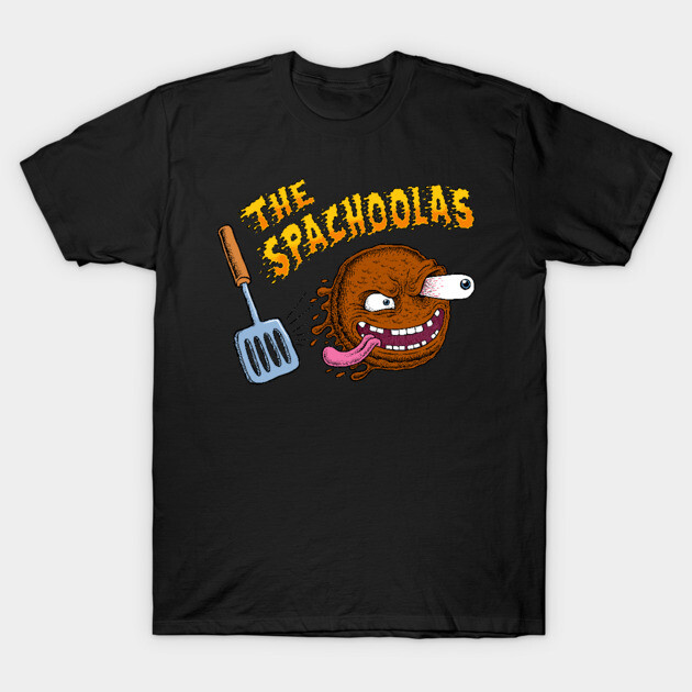 The Spachoolas Burger Time! T-Shirt by The Spachoolas