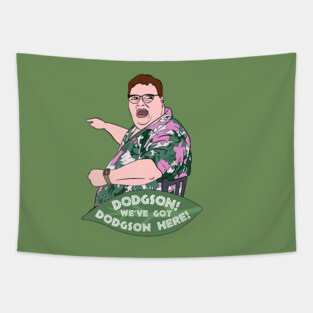 Jurassic Dennis Nedry Tapestry