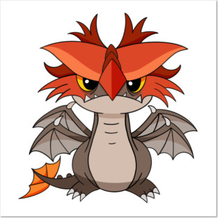 Cloudjumper How to train your dragon, baby dragon, cool mask for kids, t shirt for boy party Posters and Art