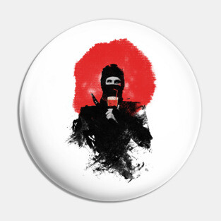 American ninja Pin