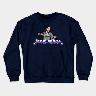 Pee Wee Her-man Master Of The Playhouse Crewneck Sweatshirt