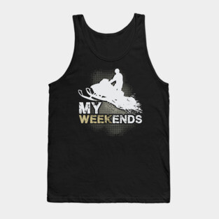 Snowmobile Weekend Tank Top