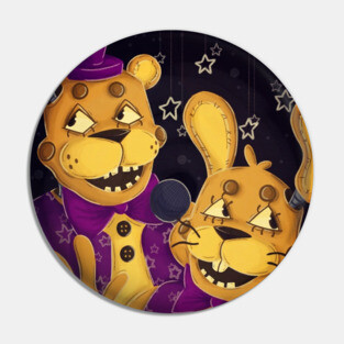 Spring Bonnie and Fredbear from FNaF Pin
