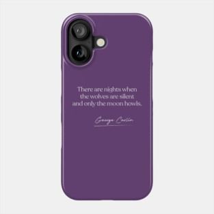 George Carlin Quote Design Phone Case