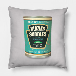 Blazing Saddles - Alternative Movie Poster Pillow
