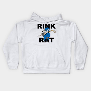 Rink Rat Hockey Kids Hoodie