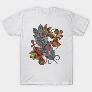 Feather Flowers T-Shirt