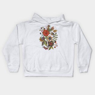 Spring Flowers Kids Hoodie