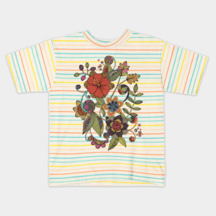 Spring Flowers Kids T-Shirt
