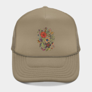Spring Flowers Hat