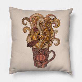 Pumpkin latte Pillow